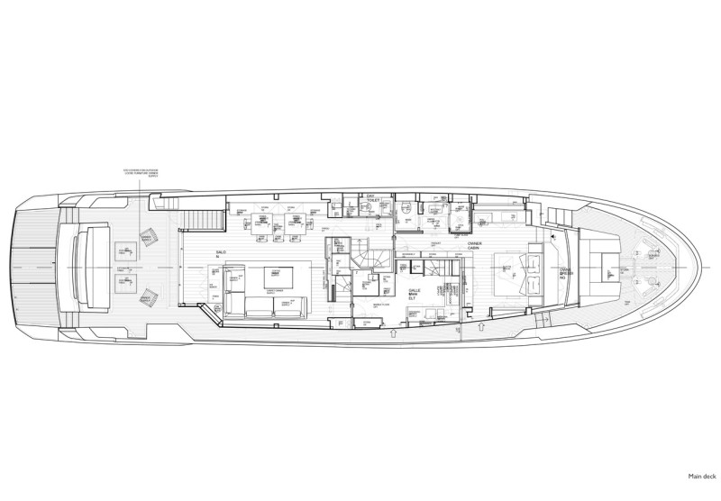 SL96A 2022 SANLORENZO YACHTS